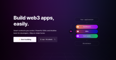¿Qué es Thirdweb, la plataforma para desarrollar aplicaciones Web3 a golpe de clic?